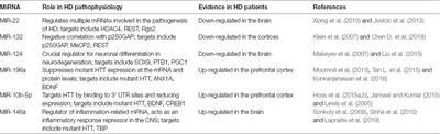 The Emerging Role of microRNAs in Polyglutamine Diseases